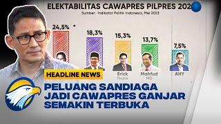 Sandiaga Uno Masuk PPP Demi jadi Cawapres Ganjar?