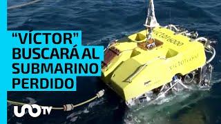 Titanic: así es "Víctor", el robot subacuático que busca al submarino desaparecido Titán