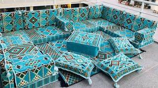 Ultimate Modern Arabic Style Living Room Interior Design Ideas for a Stylish Space| Floor Sitting