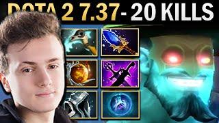 Storm Spirit Gameplay Miracle with 20 Kills and Vyse - Dota 2 7.37