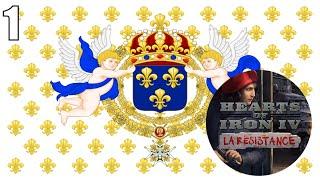 HOI4 La Résistance: Bourbon France Restores the Monarchy 1
