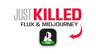 The Best Image Generation AI is FREE! (Flux & Midjourney Killer)