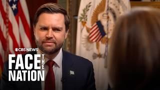 Vice President JD Vance's first interview | Face the Nation