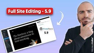 WordPress 5.9 - Full Site Editing - Review & Erklärung mit dem Twenty Twenty-Two Theme