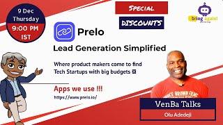 Prelo.io - Lead Generation Simplified with Olu Adedeji