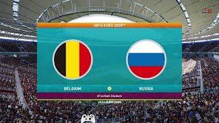 PES 2021- #EURO2020​ Qualifiers | Belgium vs Russia | PES TOULKORK