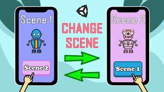 Change Scene On Button Click In 2 Minutes - Easy Unity Tutorial