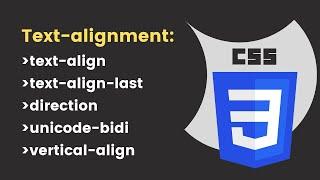 css text alignment | html css text align | css3 Tutorial 2022 | #codewithkunal404