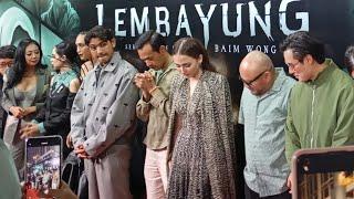 Gala Premiere Film Lembayung bareng Baim Wong, Arya Saloka, Oka Antara, Taskya Namya, Yasamin Jasem