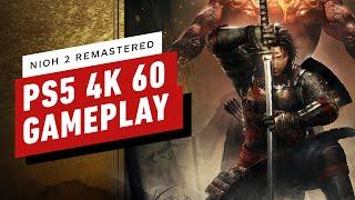 Nioh 2 Remastered on PS5 - 4K 60fps Gameplay in 4K Mode