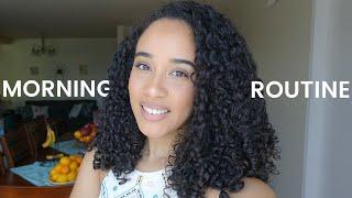 Watch This Curly Girl Slay This Morning Routine! | CurlMix Connect