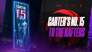 Toronto Raptors retire Vince Carter's Number | FULL CEREMONY