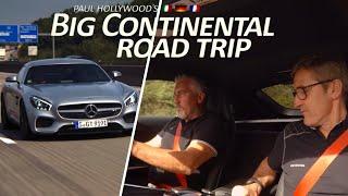 Driving a 510bhp Mercedes AMG GT S in Germany with Paul | Paul Hollywood's Big Continental Road Trip