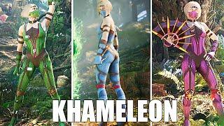 Mk1 - ALL Khameleon Skills, Intros and Victory Poses