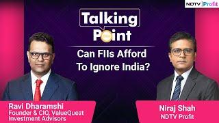 Can FIIs Afford To Ignore India? | Talking Point With Niraj Shah | NDTV Profit