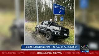 Wild B.C. carjacking ends on U.S. interstate