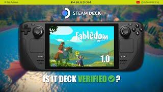 How Does It Run On Steam Deck? | Fabledom 1.0