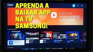 COMO BAIXAR APP NA TV SAMSUNG TIZEN