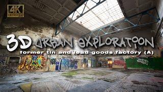 3D Gaussian Splatting: URBEX - Former tin and lead goods factory (A)