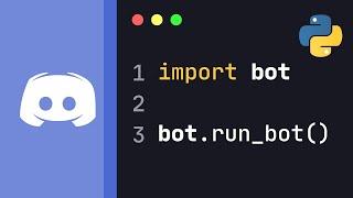 The EASIEST Discord Chat Bot Tutorial On The Internet (Python 3.10) 2023
