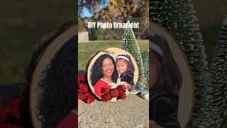 SUBSCRIBE How to Make Easy DIY Wooden Photo Ornaments #DIYornaments #HolidayOrnaments #HolidayCrafts