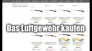 Das erste Luftgewehr kaufen - ein Blick in den Onlineshop.