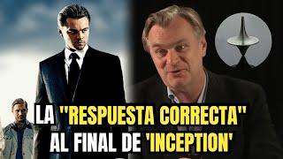 Esta es la "respuesta correcta" al final de 'Inception', según Christopher Nolan