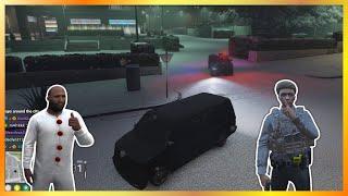 4HEAD In a Van vs Quangle In an Interceptor | NoPixel 4.0 GTA RP