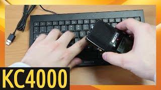 Cherry KC 4000 Ultraslim Keyboard Unboxing, Test, Sound, Review