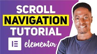 How to Create a Section Scroll Navigation in Elementor for Free