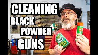 CLEANING YOUR TRADITIONAL BLACK POWDER MUZZLELOADER