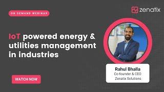 [Webinar] IoT powered energy & utilities management in industries