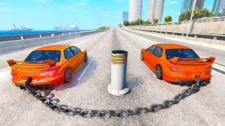 Satisfying Car Crash Game HIGH SPEED JUMPS #17 BeamNG Drive