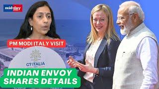 Modi Italy Visit: "Invitation To PM Modi From PM Meloni" Indian Envoy On PM Modi Attending G7 Summit