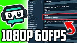 Best Streamlabs OBS Settings for Streaming 1080p 60fps | Encoder, Bitrate, Upload Speed, Presets