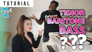 Vocal Coach Explains BASS, BARITONE, and TENOR | Tutorials Ep.69 | Find Your Voice