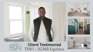 Testimonial for Cincy Photo Pro.  real estate property owner/manger in Cincinnati ohio