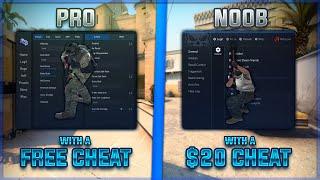 Pro HVHer with FREE CHEAT vs Noob HVHer with $20 CHEAT