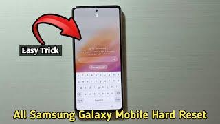 How To Hard Reset All Samsung Phones A50,A53,A54,A55 | Password Reset