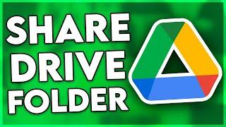 How to Share a Google Drive Folder (2024) | Full Guide