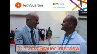 Microsoft Future Decoded - Dr. Chris Brauer interview