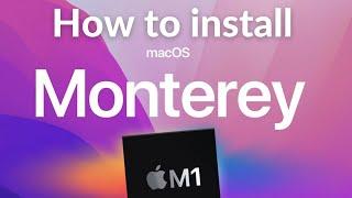 EASY METHOD - Install macOS Monterey 12.0 Beta NOW on M1 Apple Silicon hardware