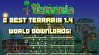 2 Best Terraria World Downloads! (IOS/ANDROID) (LINKS IN DESCRIPTION) | Terraria 1.4