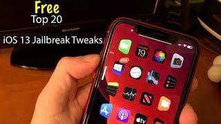 Top 20 iOS 13 COOL FREE Jailbreak tweaks