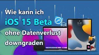 Downgrade iOS 15 Beta auf  iOS 14 ohne Datenverlust | iOS 15 deinstallieren - ohne Jailbreaking!