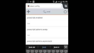 Enable and Disable Javascript on Firefox for Android