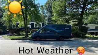 How To Deliver In Hot Weather! (Amazon Delievry Driver) #amazon #amazondelivery #amazonprime