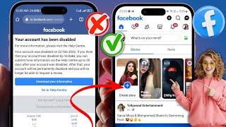 Como recuperar conta do Facebook desativada 2025 || Recuperação de conta desativada do Facebook