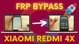 Xiaomi Redmi 4 FRP Bypass Android 7 MIUI 9 BEST METHOD