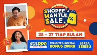 SPESIAL SETIAP BULAN! | Belanja di Shopee Mantul Sale Serba Seribu!